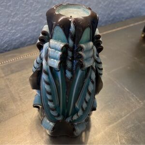 Vintage Hand Carved Texas Candle – Artisan Wax Sculpture